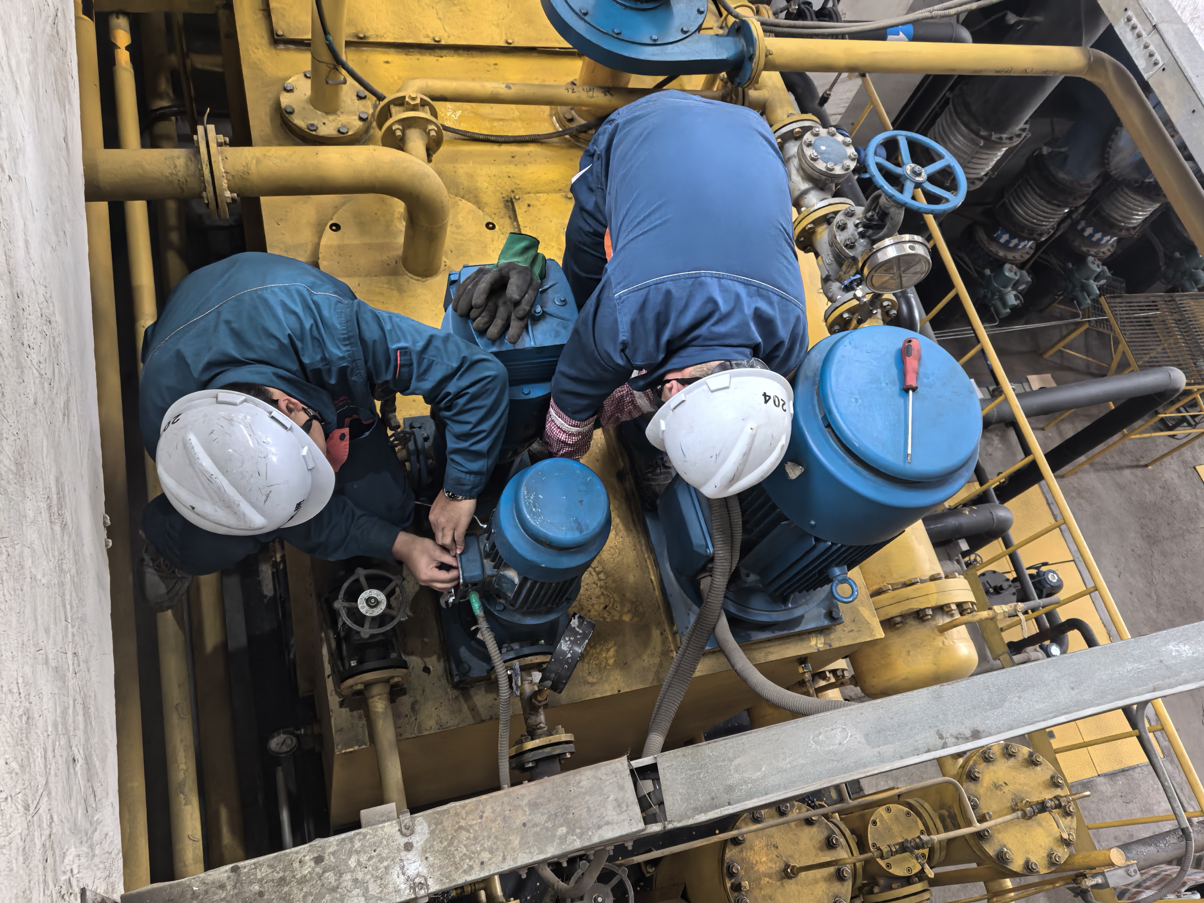 防寒保供筑防线 精修细护稳发电——白银鸿运国际圆满完成汽轮机冬季专项运维